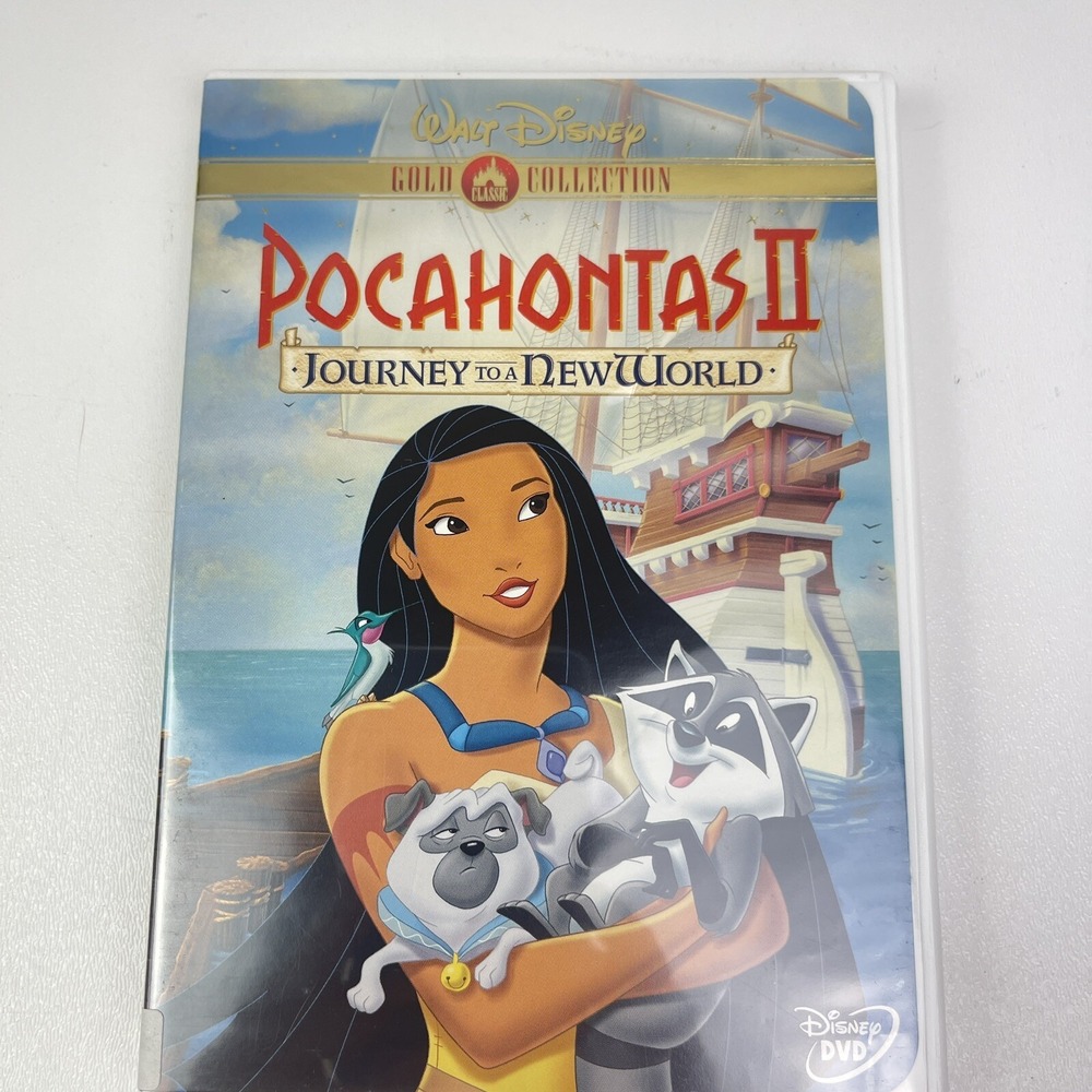 Pocahontas II Journey To A New World  VHS 2000 Gold‎ Collection Edition